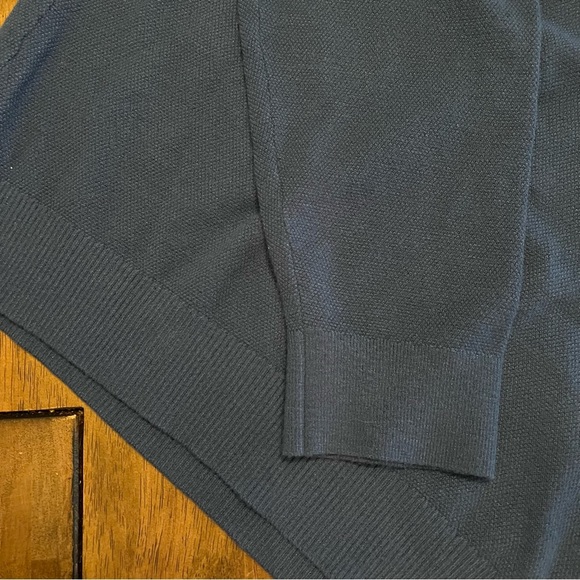 NWT Men's Navy Blue Sweater Long Sleeve Free Assembly Soft Cozy Comfy Neutral - Picture 5 of 15
